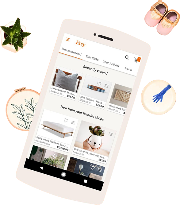 How Much Does It Cost to Create a Shopping App Like Etsy? 5 Etsy-Mobile-App-development-cost
