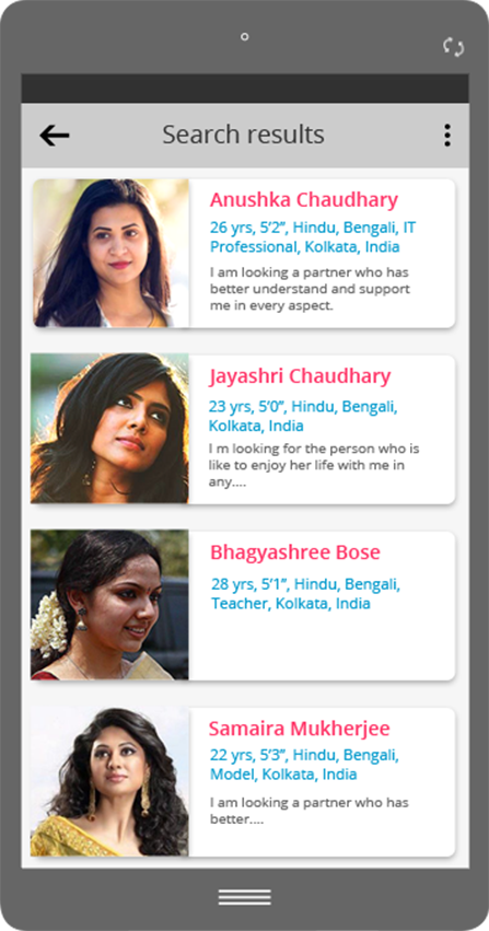 Matrimony for android ios windows
